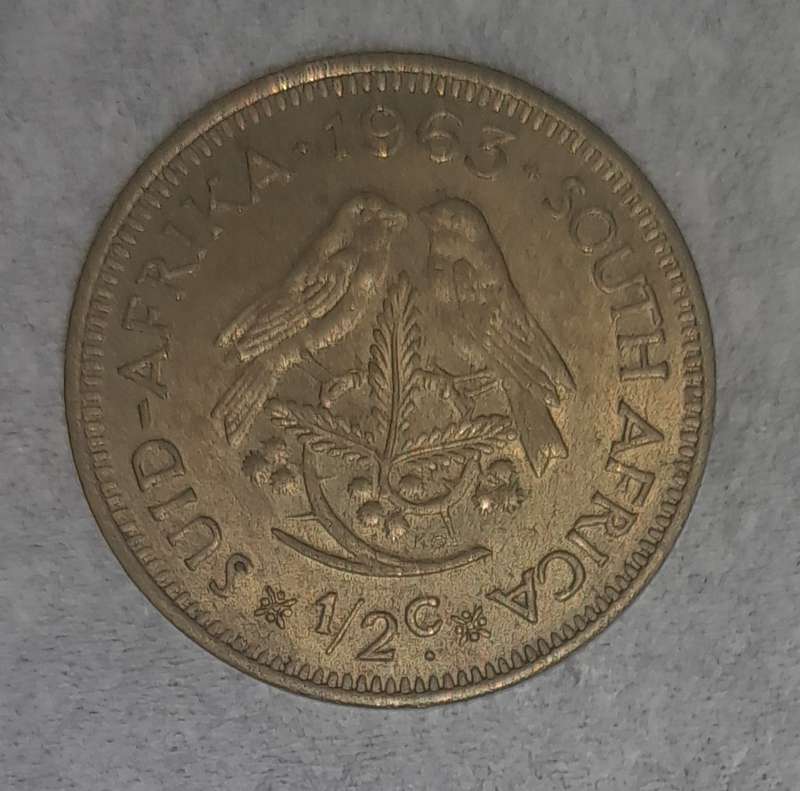 Half cent set 1961 to 1964 & 1970 to 1979 Extra Fine Copper & Bronze collection coins