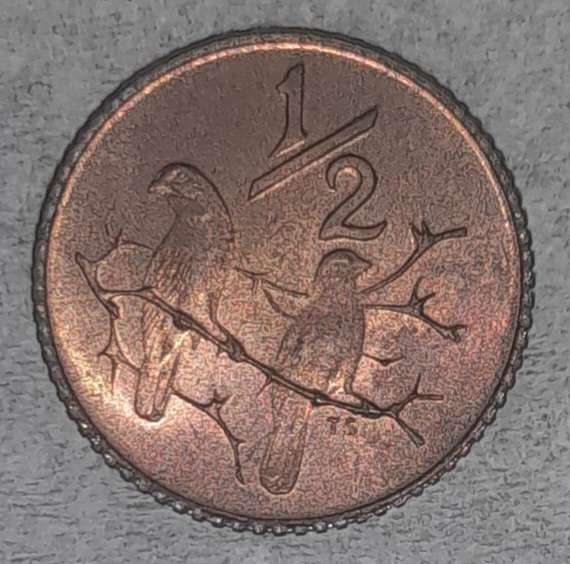 Half cent set 1961 to 1964 & 1970 to 1979 Extra Fine Copper & Bronze collection coins