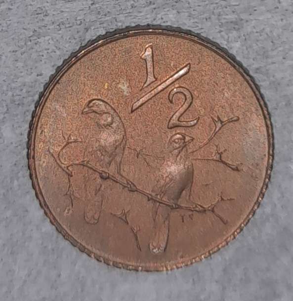 Half cent set 1961 to 1964 & 1970 to 1979 Extra Fine Copper & Bronze collection coins
