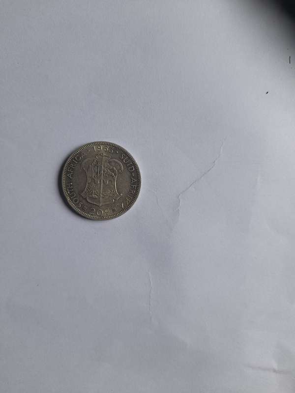 RSA Silver 20c 1963
