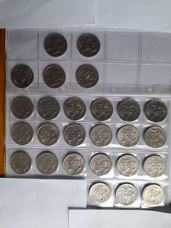 RSA Nickel 50c Set {not complete}