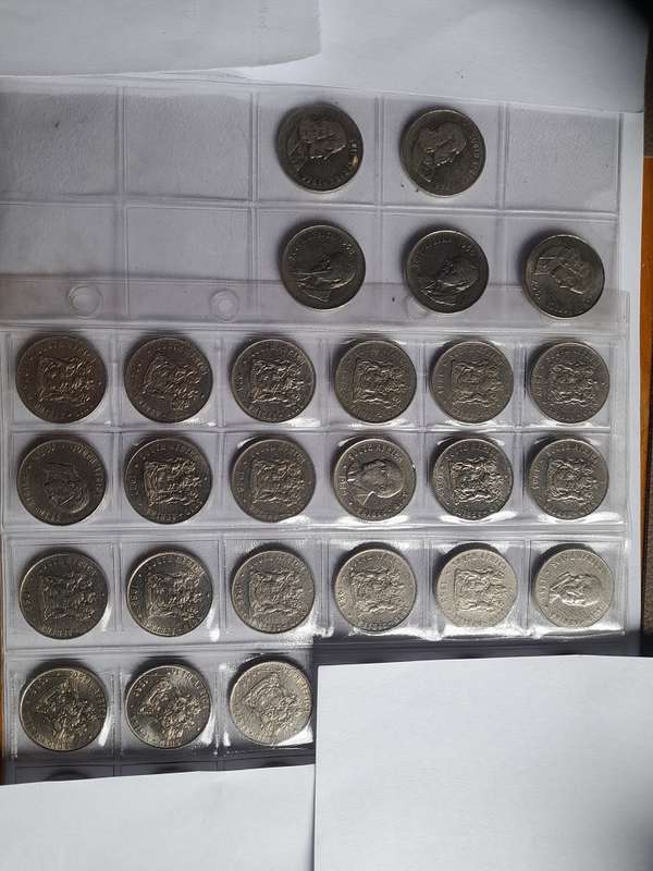 RSA Nickel 50c Set {not complete}
