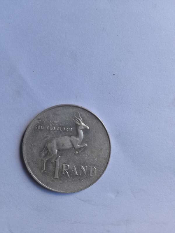RSA Silver R1 1966 Afrikaans