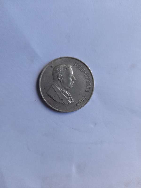 RSA Silver R1    1967 Afr