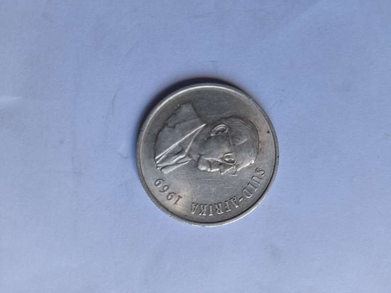RSA  Silver R1   1969 Afr
