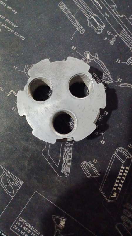 Lee 3 Hole Turret for the Pro 1000 and the 3-Hole Turret Press