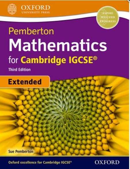 Pemberton Mathematics for Cambridge IGCSE  Extended Third Edition