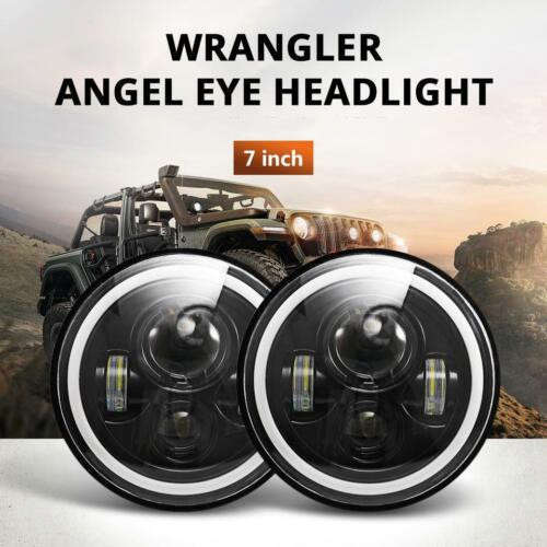 1pcs 7 inch Wrangler round headlight LED headlight