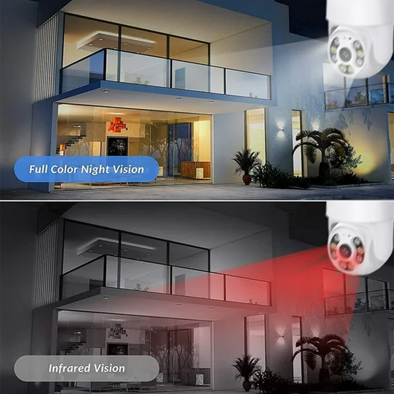 Outdoor WiFi camera home camera night vision, two-way audio, motion detection, remote access