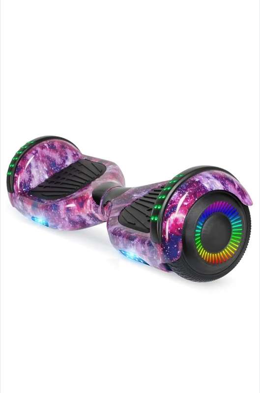 6.5 ` Smart Auto Balance Hoverboard With Bluetooth Speaker Black & White