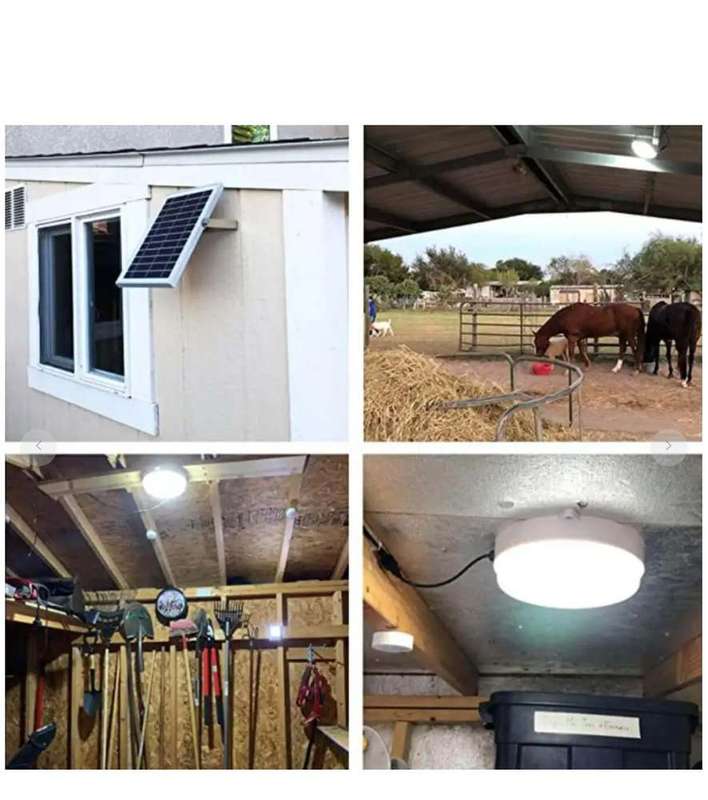 100W Solar Ceiling Light