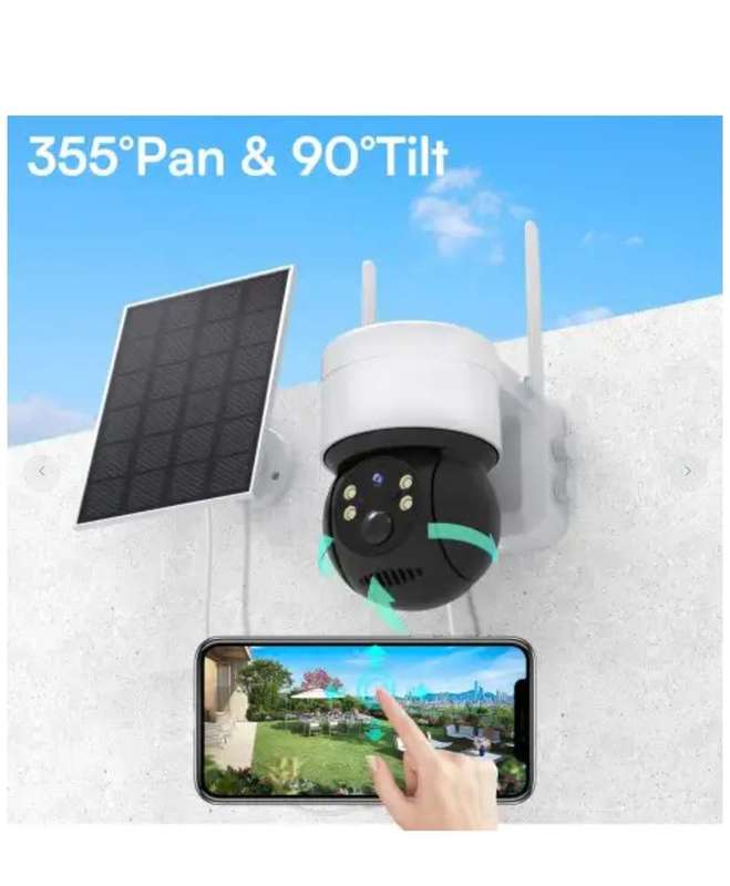 Solar Camera WiFi Wireless IP Camera