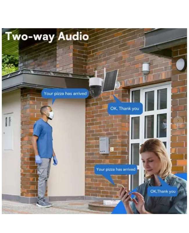 Solar Camera WiFi Wireless IP Camera