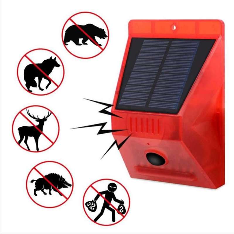 Solar Alarm Lamp