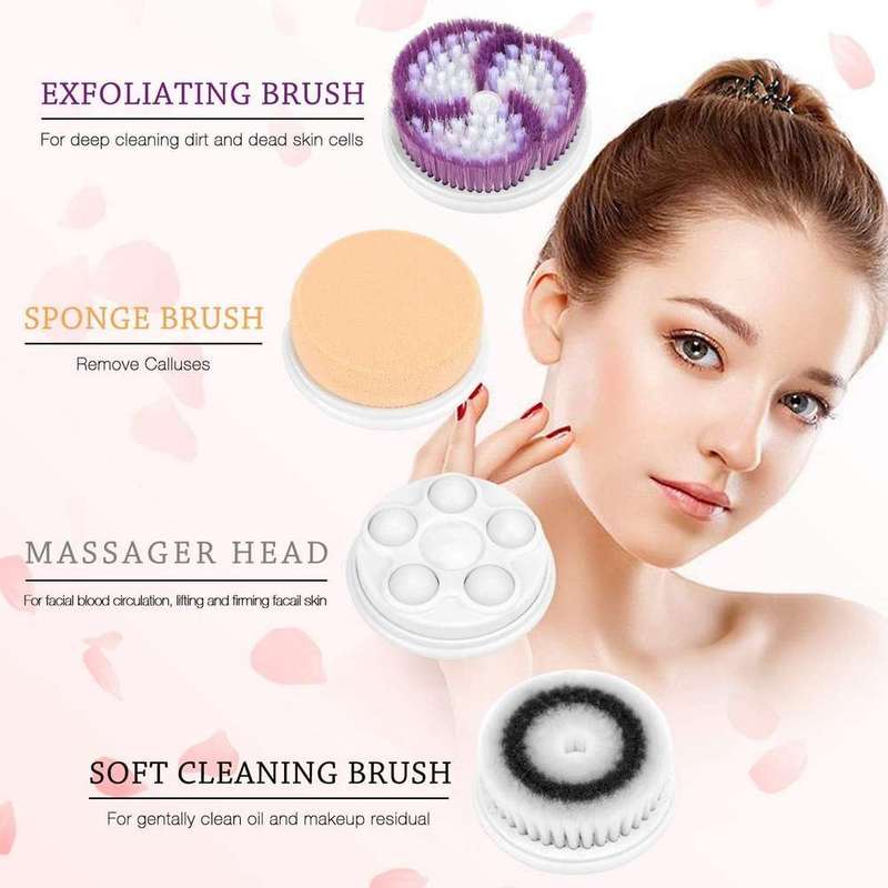 4 in 1 Deep Cleansing Facial Brush