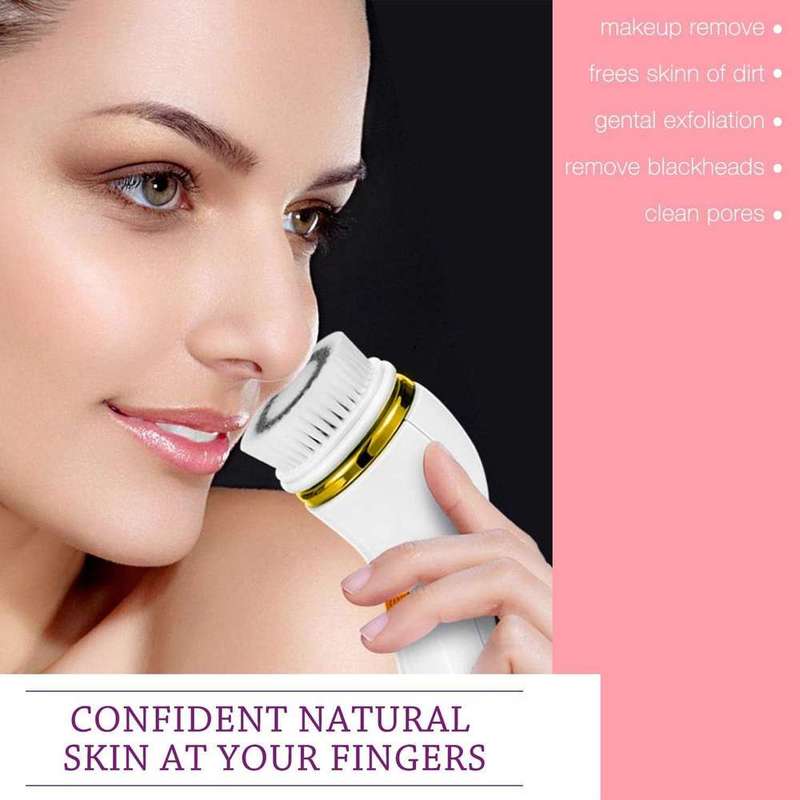 4 in 1 Deep Cleansing Facial Brush