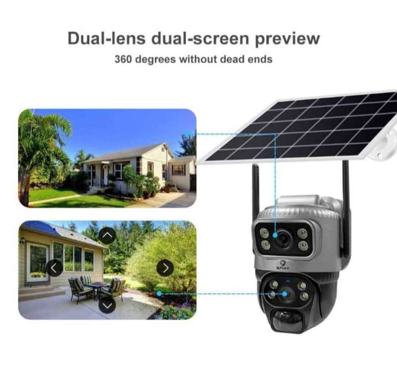 Dual Lens Wifi Security camera