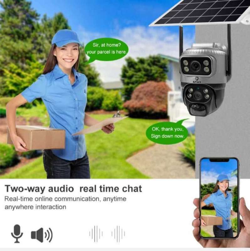 Dual Lens Wifi Security camera