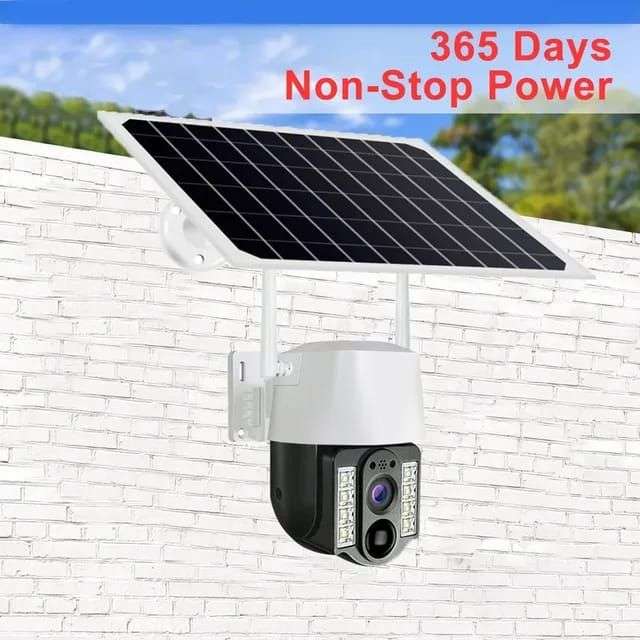 Automatic Home Security Solar Powered WIFI Surveillance Camera