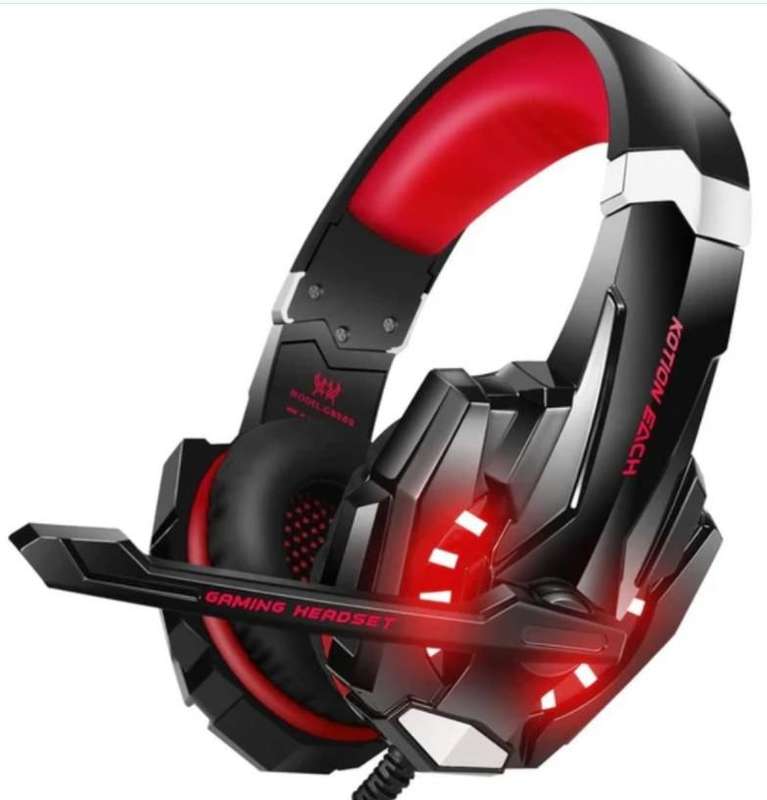 SECONDHAND Gaming Headset Compatible With Laptop ,Pc,Mobile And Tablet KOTION G9000 RED