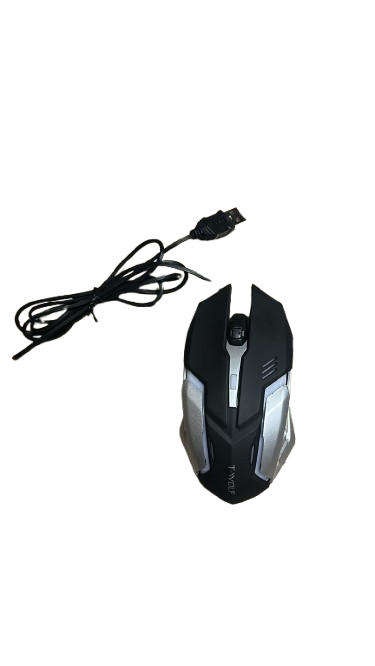 Secondhand T-WOLF TF600 Mechanical Feel Metal Panel Gaming Keyboard Mouse Combo Set