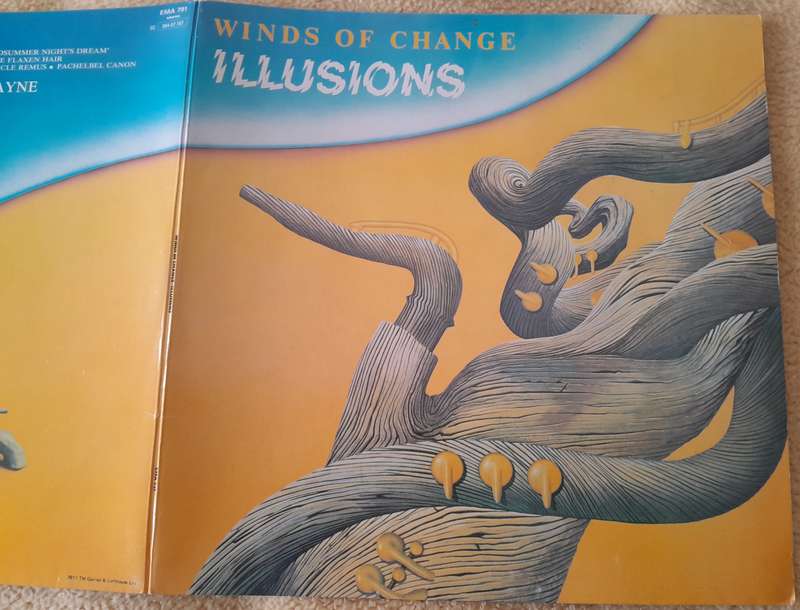 Winds of Change Illusions vinyl LP record - DOUBLE Album Jazz - Collector's Item