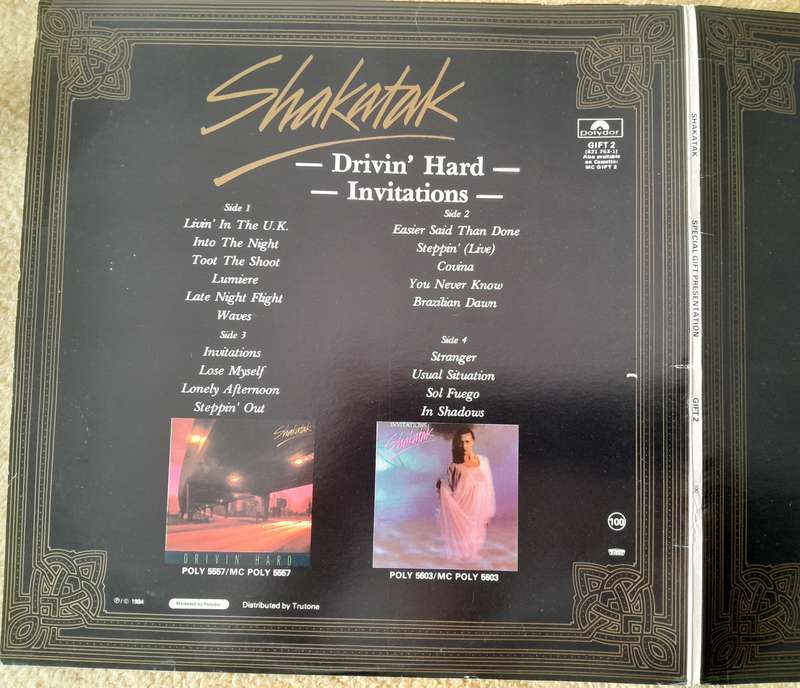 Shakatak - Special Gift Presentation - Double Album vinyl LP record - Music to soothe your mind!