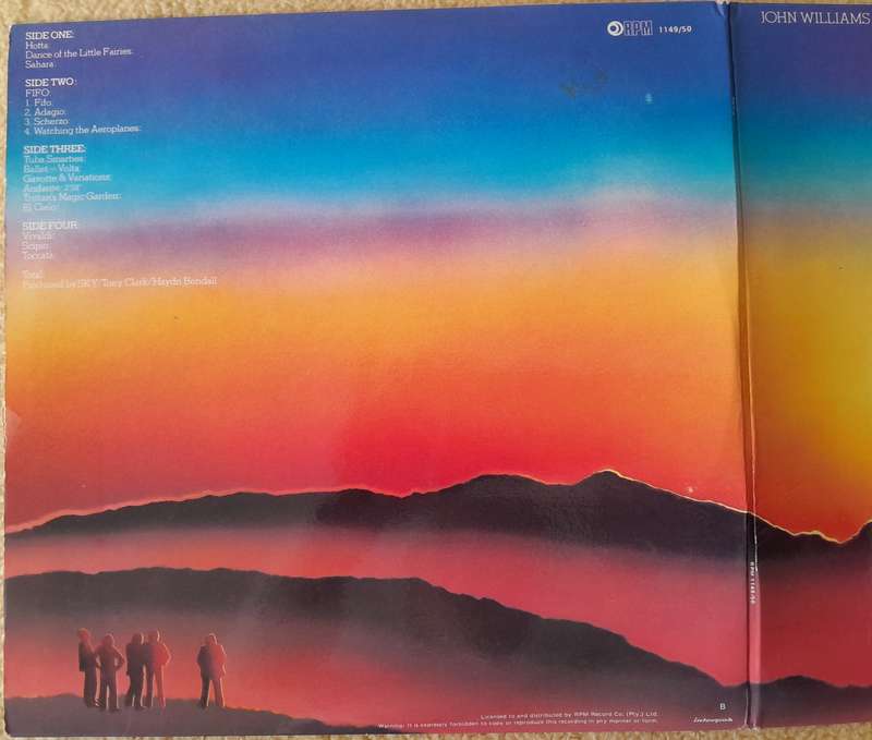 SKY2 vinyl LP Double Album - Featuring John Williams - Classic Rock fusion - Collector's Item
