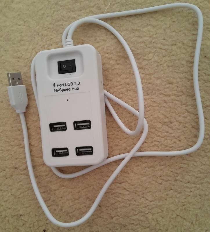 4 Port USB 2 Hub
