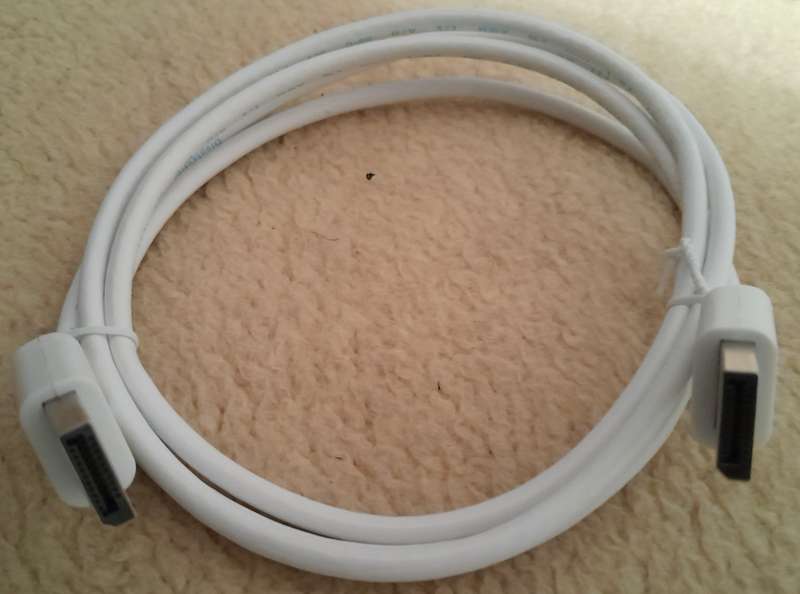 DisplayPort to DisplayPort 1.2m Cable