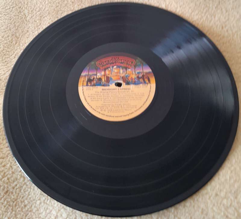Midnight Express vinyl LP Record - Collector's Item - Music by Giorgio Moroder - Good memories!