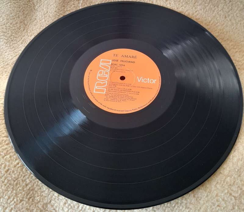 Jose Feliciano - Te Amare - vinyl LP record - Collector's Item - Extraordinary guitar music!