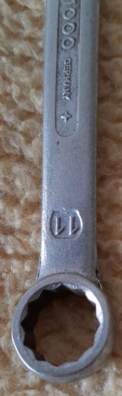 Mod. Saltus No 1000 11 and 12 Spanner- Ideal for the car and motorbike mechanic, workshop or factory