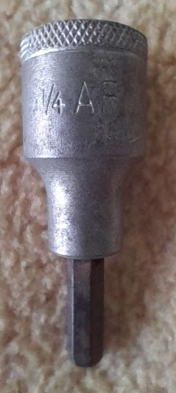 Gedore IN19 Allen Socket 1/4" 6mm 7mm 8mm- Ideal for the car and motorbike mechanic, workshop