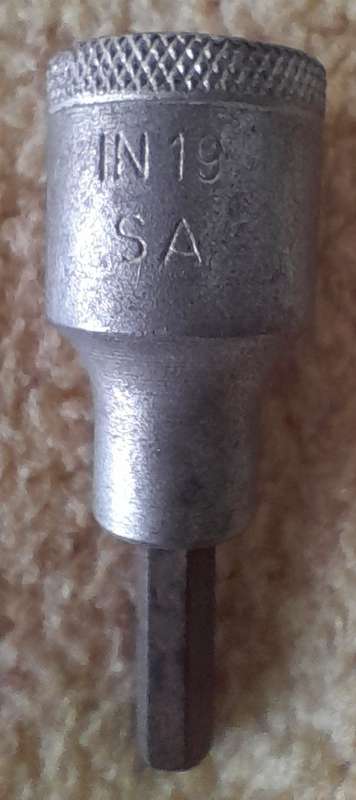 Gedore IN19 Allen Socket 1/4" 6mm 7mm 8mm- Ideal for the car and motorbike mechanic, workshop