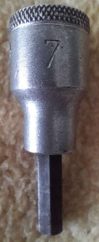 Gedore IN19 Allen Socket 1/4" 6mm 7mm 8mm- Ideal for the car and motorbike mechanic, workshop