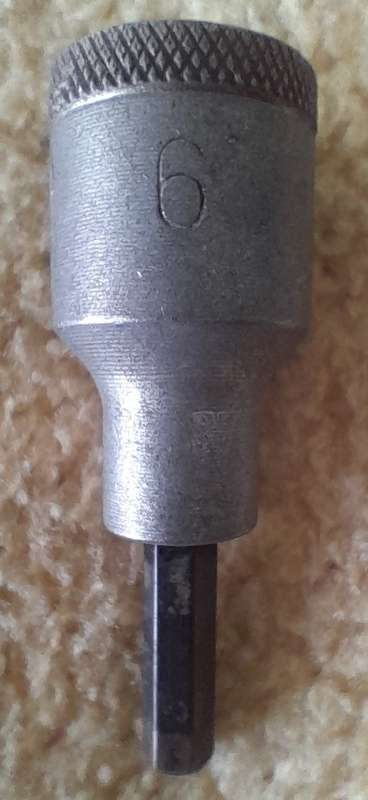 Gedore IN19 Allen Socket 1/4" 6mm 7mm 8mm- Ideal for the car and motorbike mechanic, workshop
