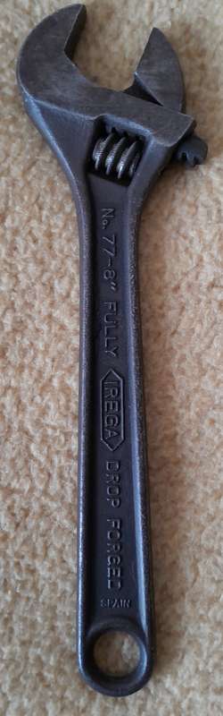 IREGA No77-8" Shifting Spanner