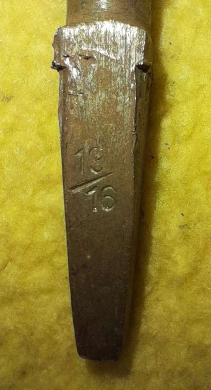 Vintage Hand Brace Drill with 13/16'' Augur (not ogre!)