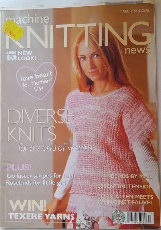 Machine Knitting News magazine - Ideal for both beginners and experienced knitters