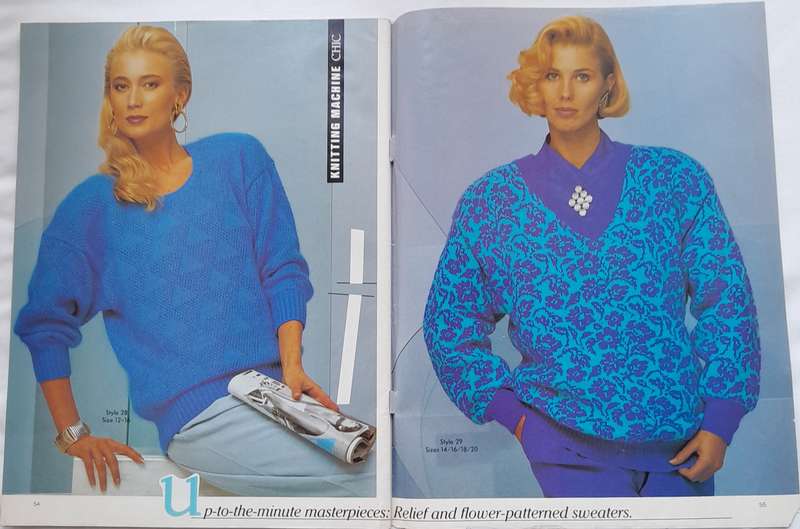 Machine Knitting Chic magazine - Ideal for both beginners and experienced knitters