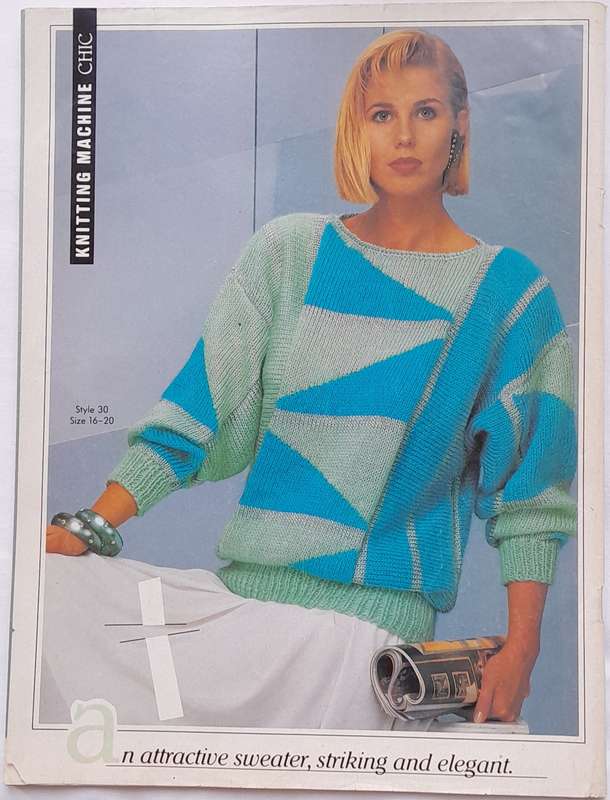Machine Knitting Chic magazine - Ideal for both beginners and experienced knitters