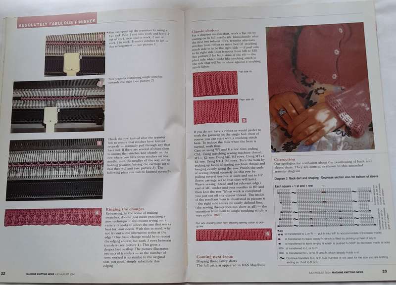 Knitting Machine News Jul 2004