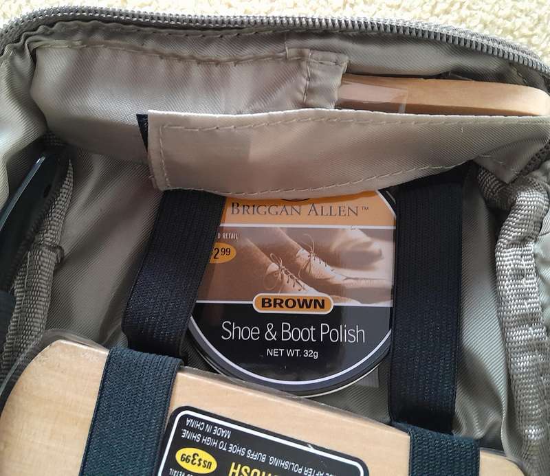 Briggan Allen Shoe Shine Kit - Brown