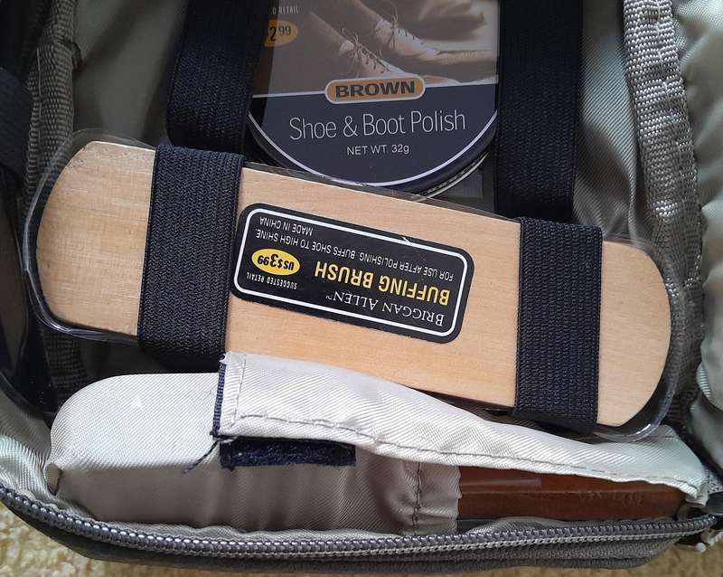 Briggan Allen Shoe Shine Kit - Brown