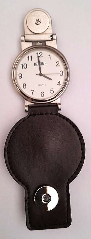 Vintage Gents Tournament Golf Belt watch Silver Tone - Like New - Collectors Item.