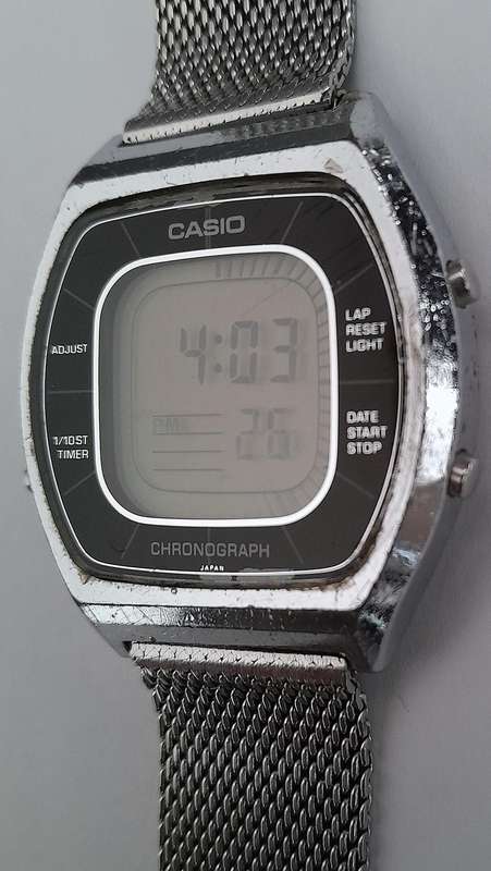 Casio 56QS-38 aka "Time Scan" - Original - Collector's Item!