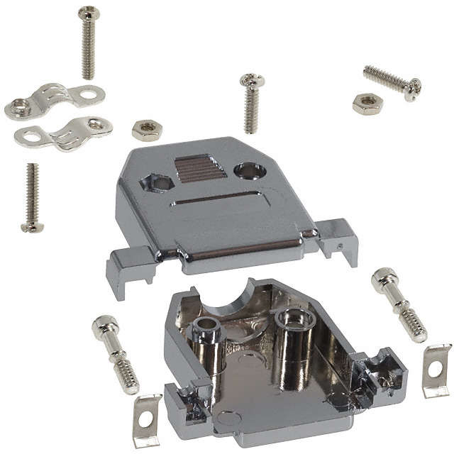 Cyberdyne VGA 15 Pin Male/Female Cover Plate Kit (2 Pieces)