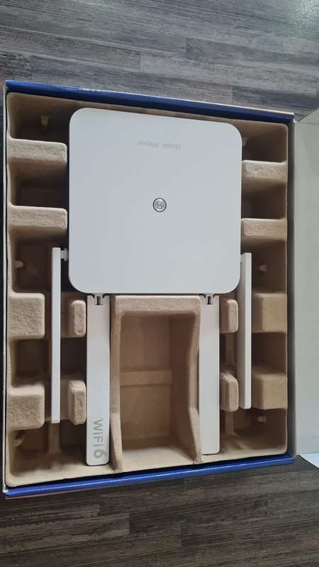 Reyee Dual Band WiFi 6 1800Mbps 6dBi Gigabit Mesh Router | RG-EW1800GX Pro