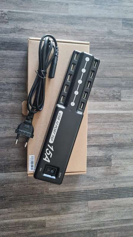 FORCOM AS98 10 PORT  USB CHARGING DOCK